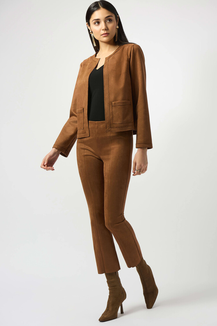 Joseph Ribkoff Joseph Ribkoff Scuba Suede Straight Jacket 253173