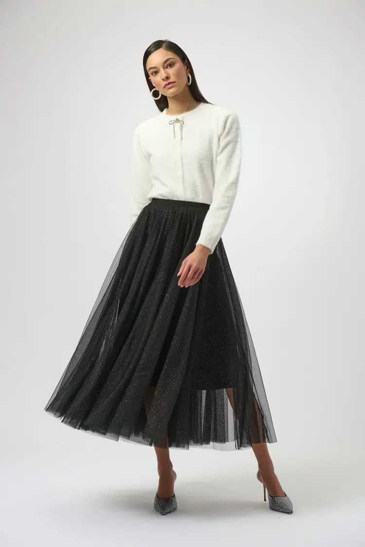 Joseph Ribkoff Joseph Ribkoff 254927 Tulle Flared Skirt
