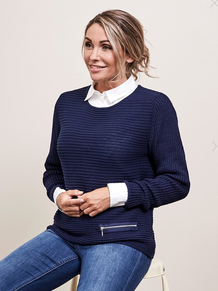 Skovhuus Dotted Stripe Pullover 4004