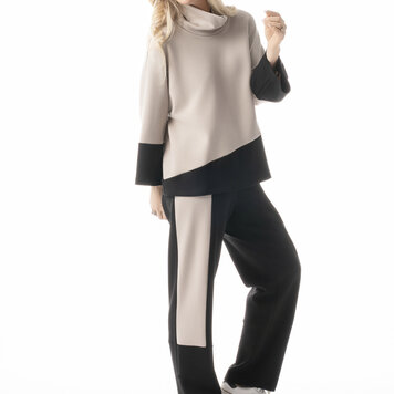 Pure Essence Pure Essence Mock Neck long Sleeve 625-8012