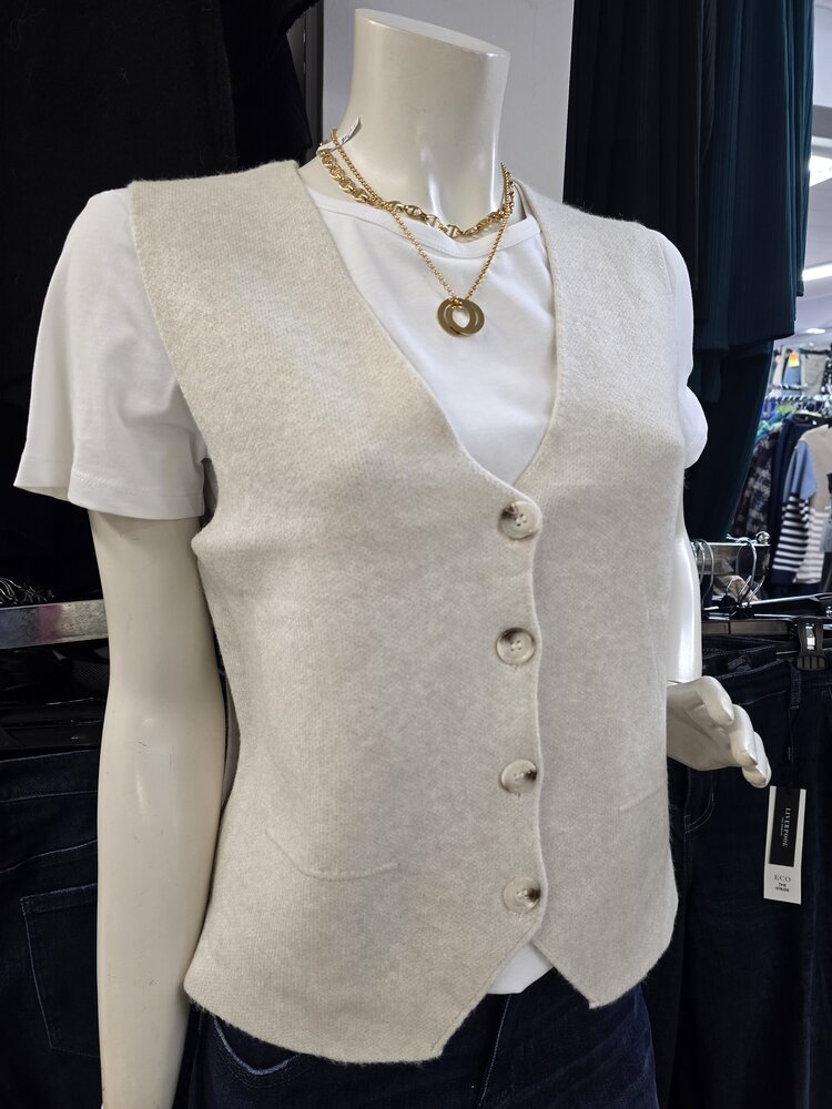 Eternelle Eternelle Button Up Vest 25117