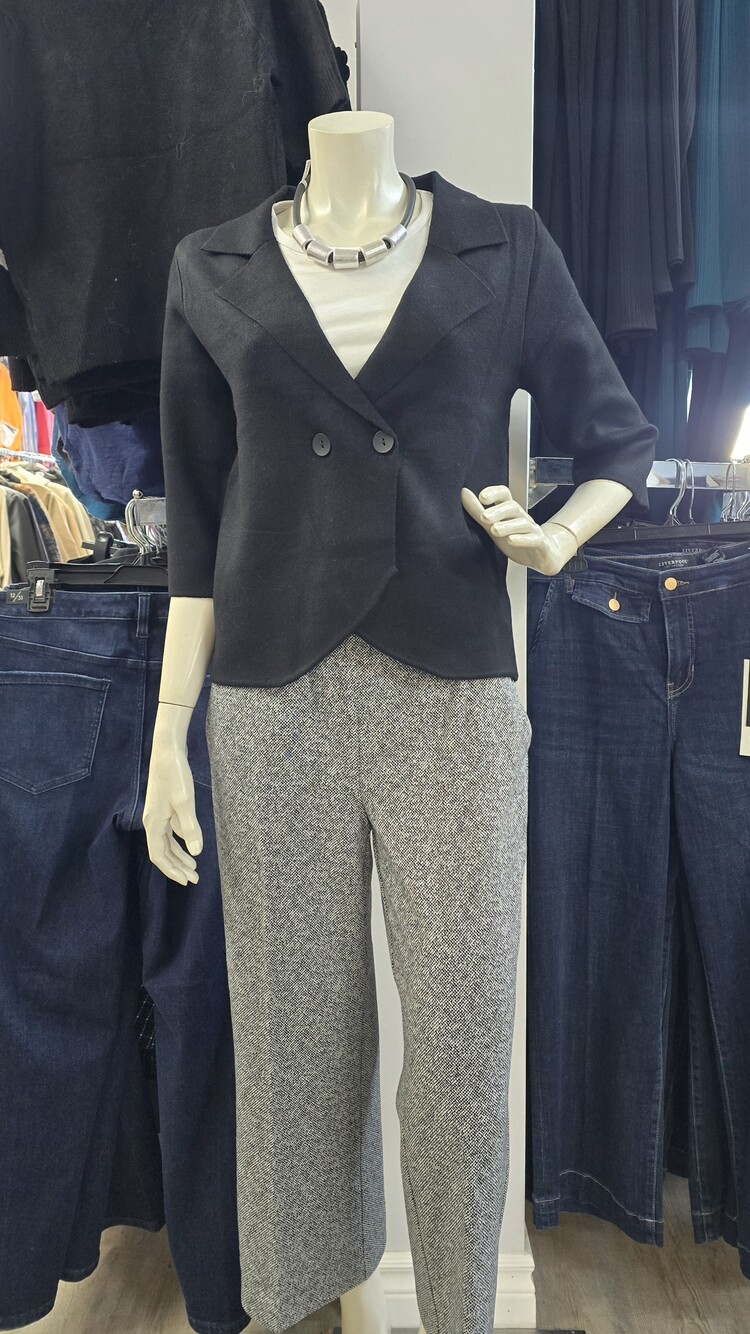 Eternelle Eternelle 3/4 Button Up Coat 25259