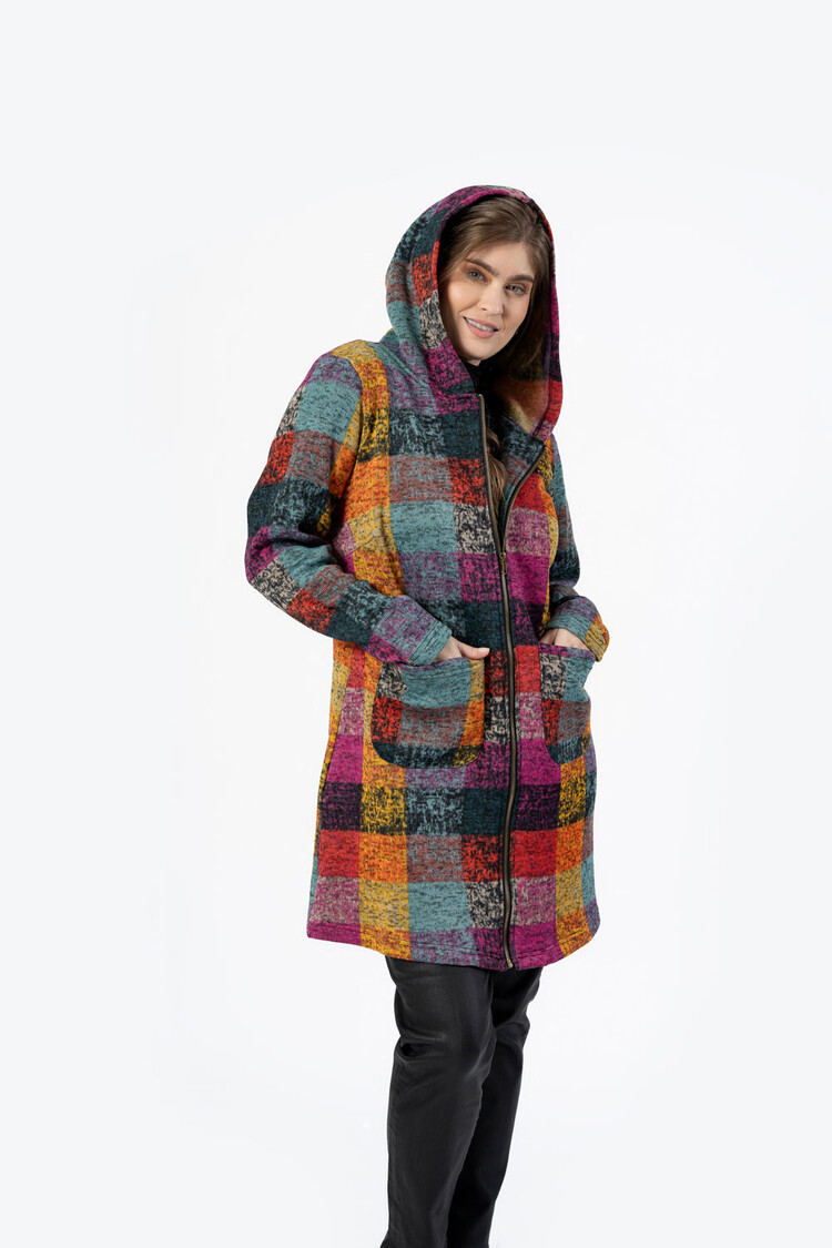 Funsport Funsport Knit Coat With Hood 253744