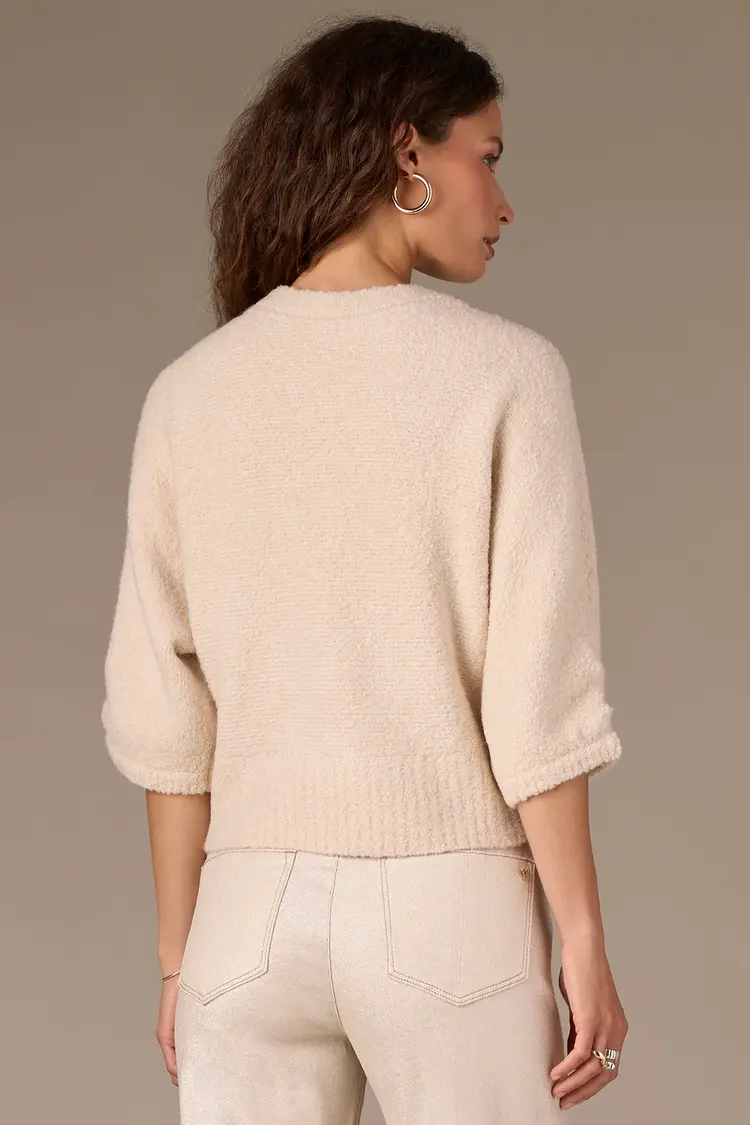 Wit&Wisdom Wit & Wisdom 3/4 Dolman Sleeve Funnel Neck Sweater P6647KGSW