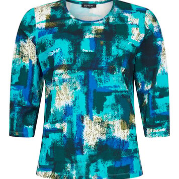 Sunday Sunday 3/4 Sleeve Top 6560