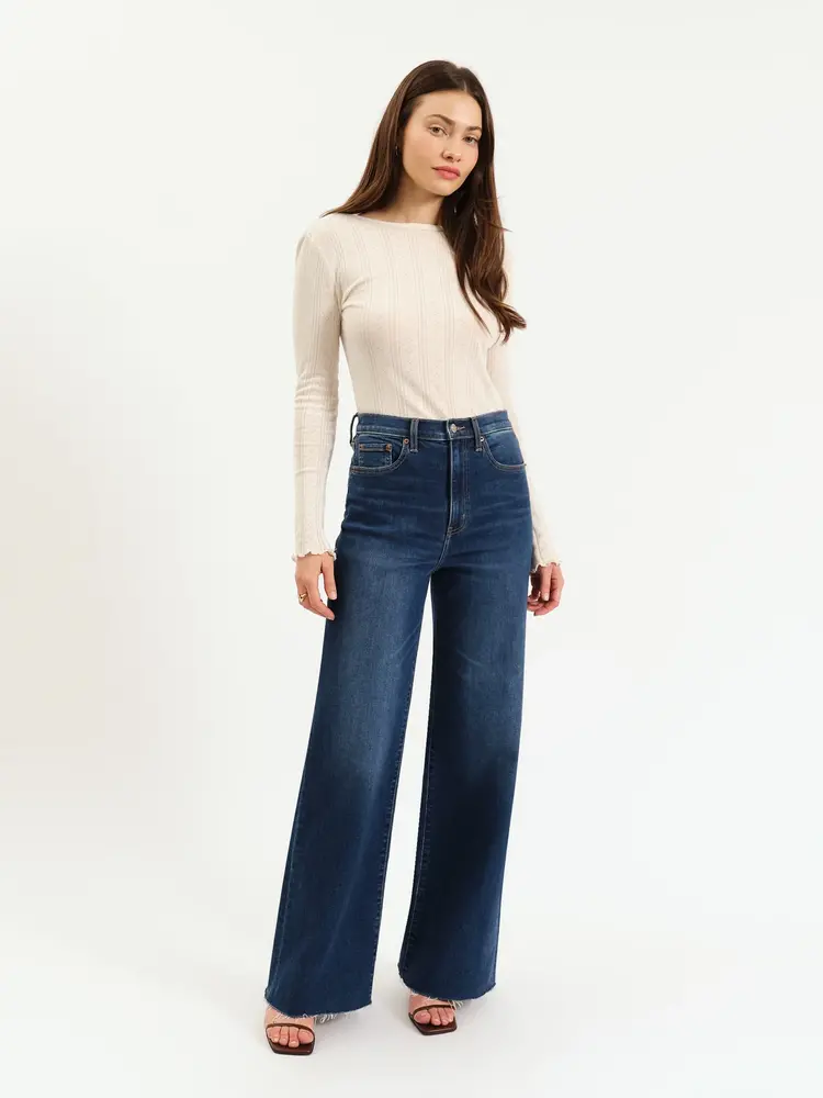 Daze Daze Far Out W/Out Seaming High Rise Wide Leg D00017191ZZ