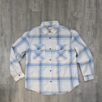 Z Supply Z Supply Hiker Two Tone Plaid Jacket ZJ253845