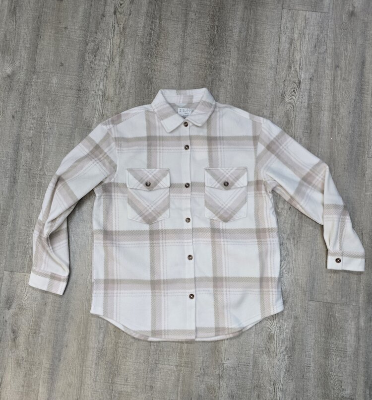 Z Supply Z Supply Hiker Two Tone Plaid Jacket ZJ253845