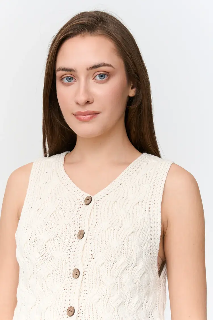 24 Colours 24 Colours Knit Vest 41285A