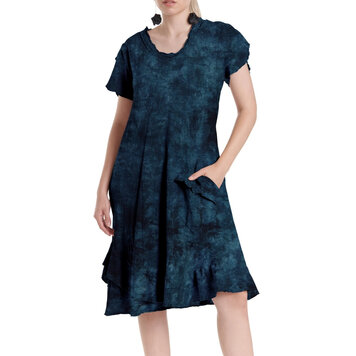 Oh My Gauze Oh My Gauze Short Sleeve Dress LA