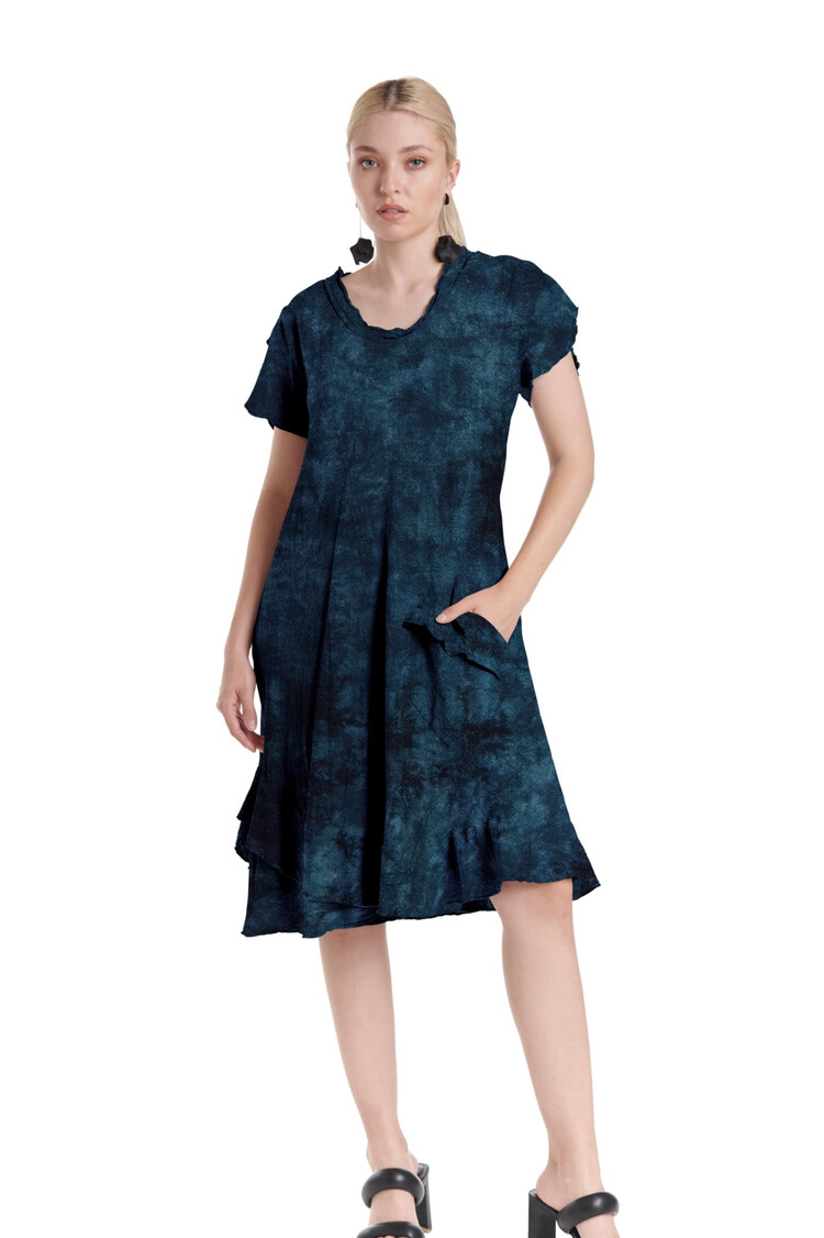 Oh My Gauze Oh My Gauze Short Sleeve Dress LA