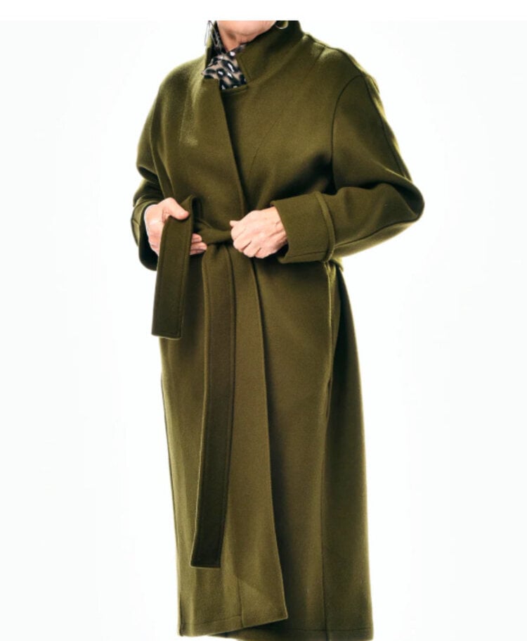 Rapz Rapz Belted Wool Coat 3700