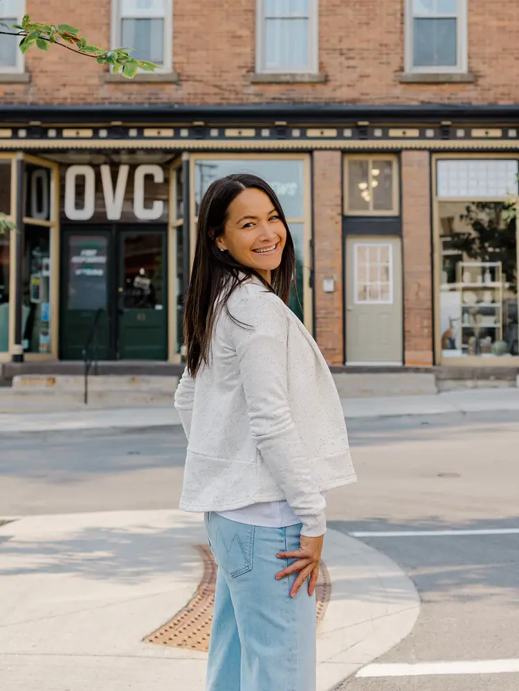 Blondie Apparel Classical Spruce Cardigan