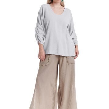 Oh My Gauze Oh My Gauze 3/4 Top LANA