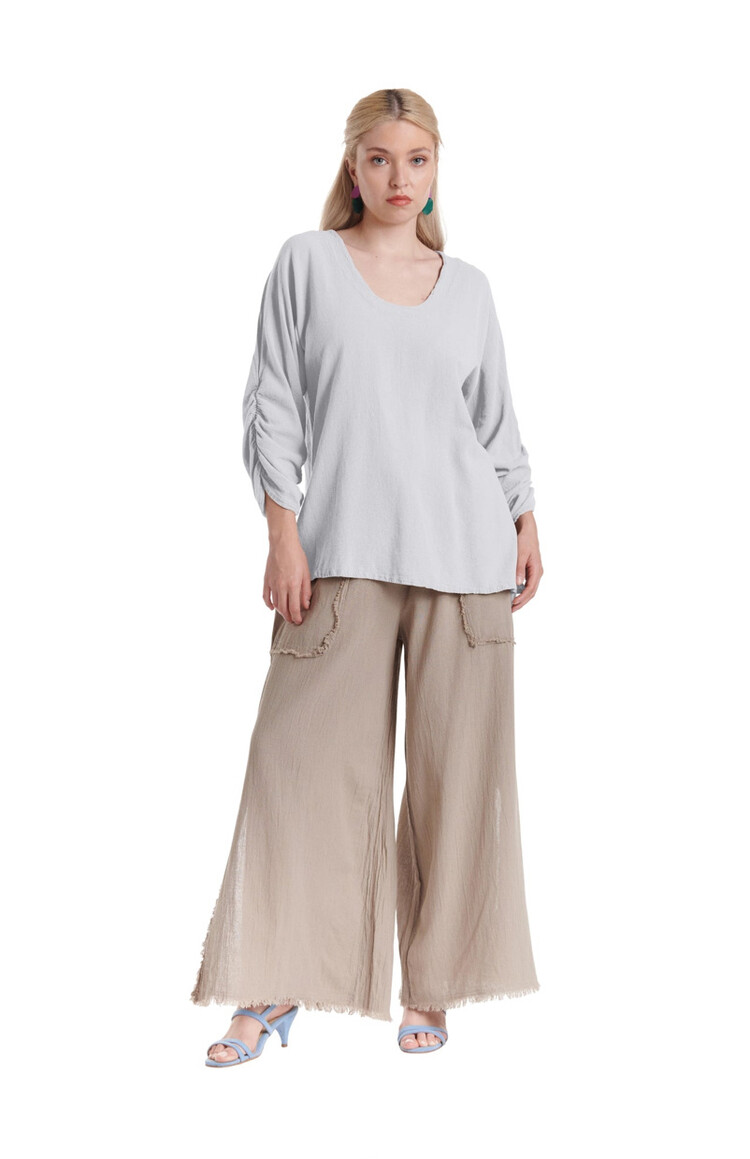 Oh My Gauze Oh My Gauze 3/4 Top LANA