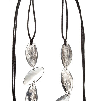 ZSISKA Majestic Adjustable Bead Necklace 2450102GREYQ07