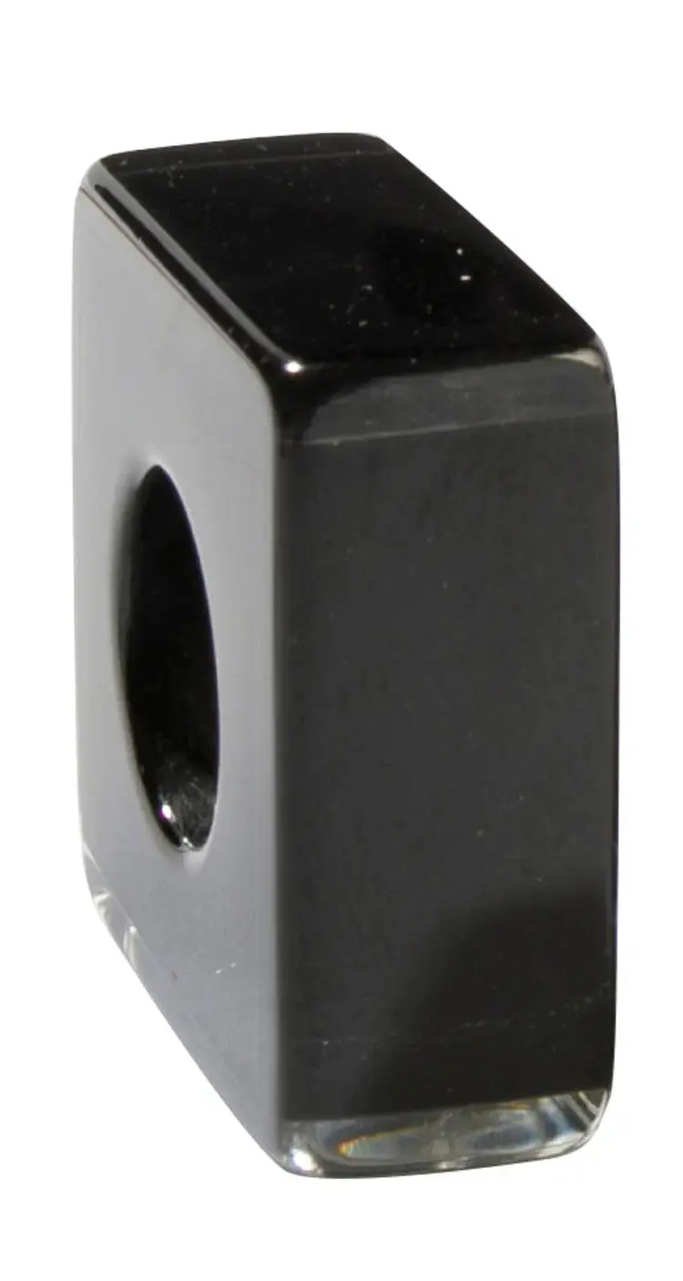 Zsiska Poly Resin Motive BLISS Bead SBLAK