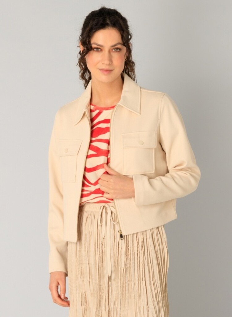 Yest Yest Rille Beige Jacket 0005204