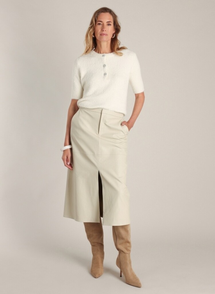 Yest Yest Danica Leather Skirt 0005784