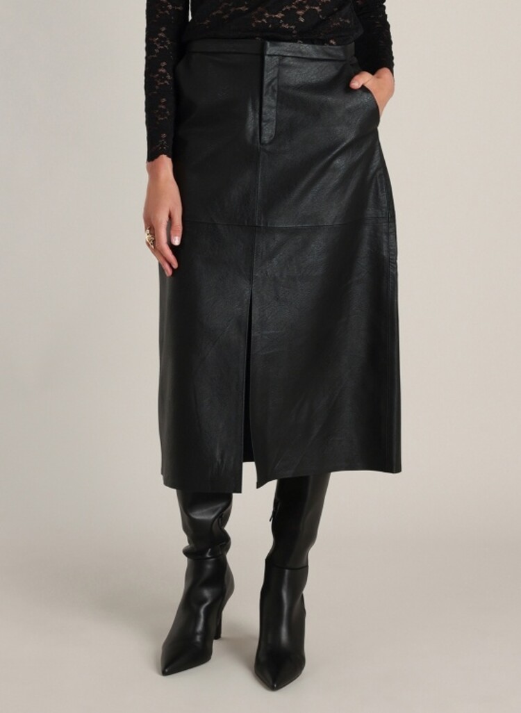 Yest Yest Danica Leather Skirt 0005784