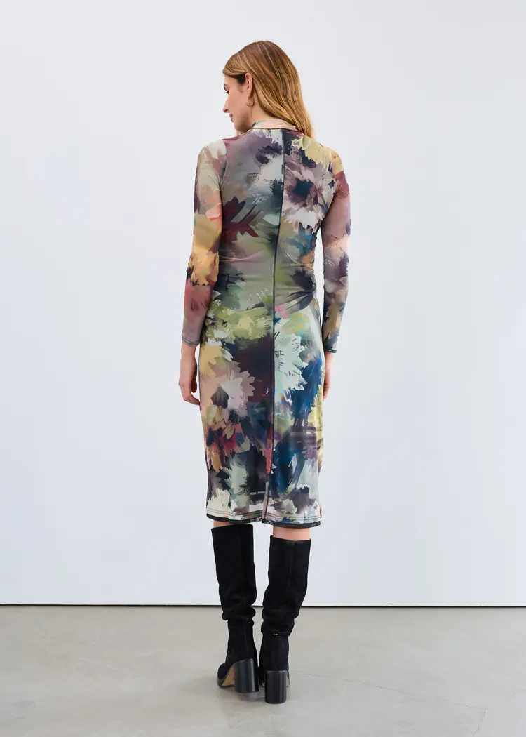 French Dressing Jeans French Dressing Mesh Midi Dress 7920603