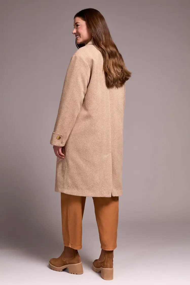 Tribal Tribal Button Front Coat 5932O