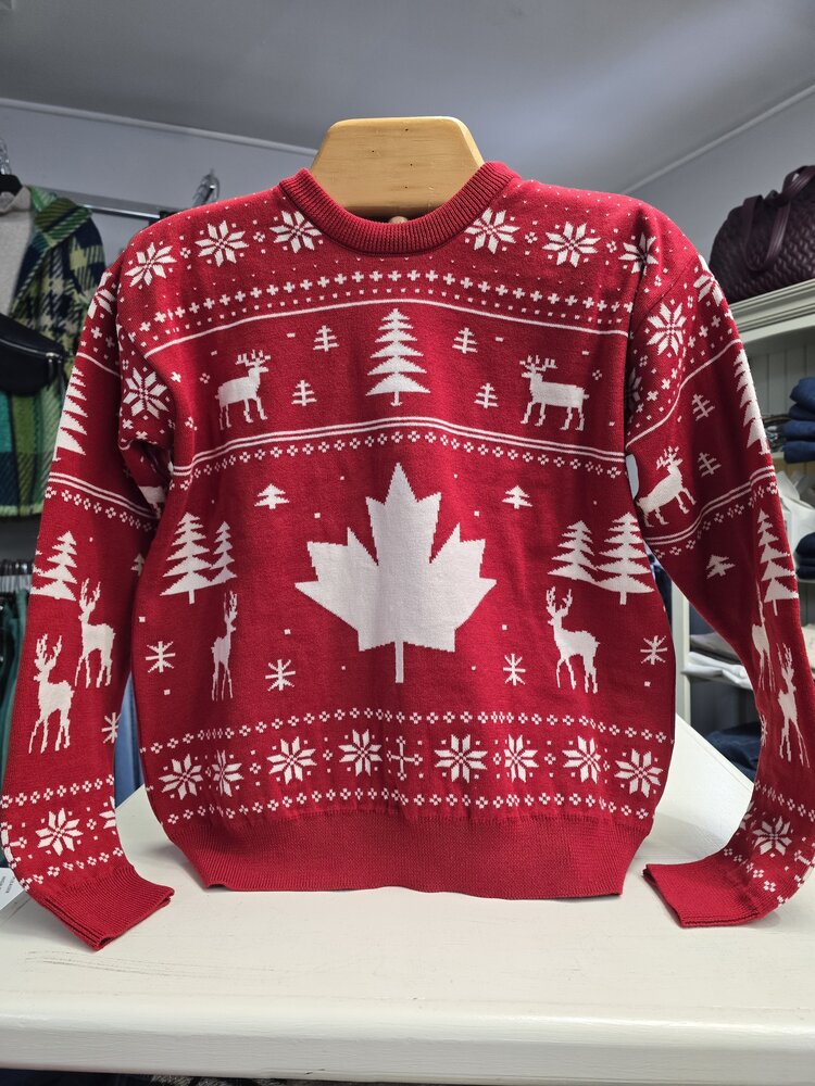 Canada Knitwear Christmas Snowfall Sweater Canada Knitwear 14208