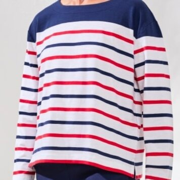 Tribal L/S BOAT NECK TOP 3005O