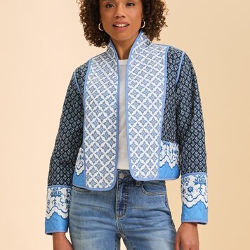 French Dressing Jeans FDJ Reversible Quilted Jacket 1258500