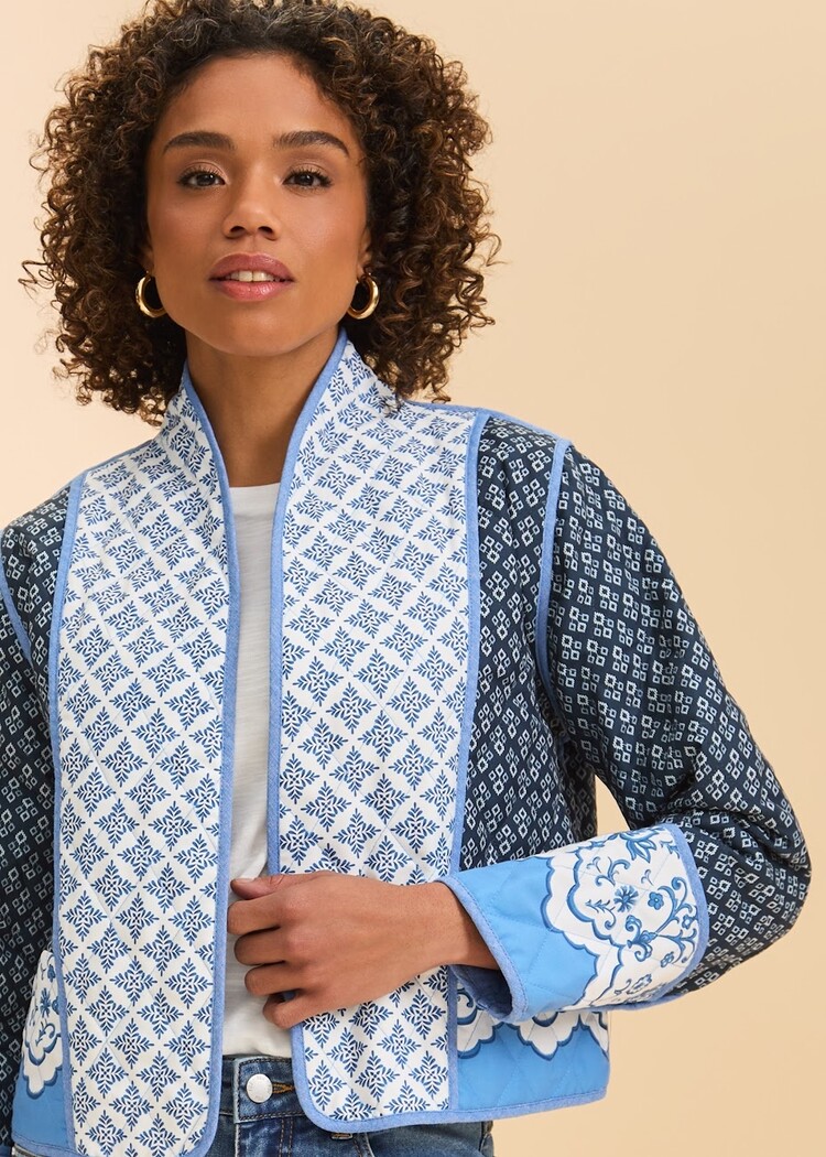 French Dressing Jeans FDJ Reversible Quilted Jacket 1258500