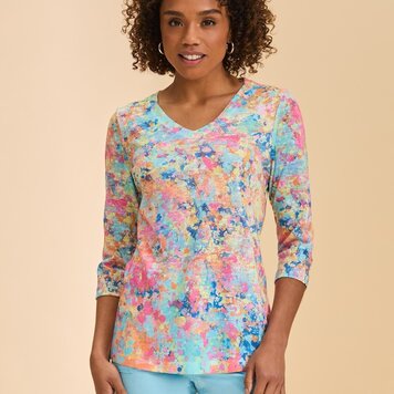 French Dressing Jeans FDJ V-Neck Top 3449451