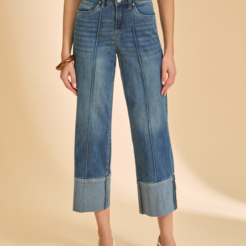 French Dressing Jeans FDJ Olivia Wide Cuffed Ankle 2894370