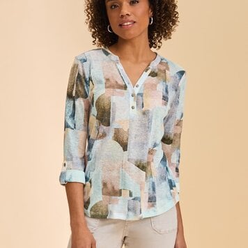 French Dressing Jeans FDJ Henley Top 3902350