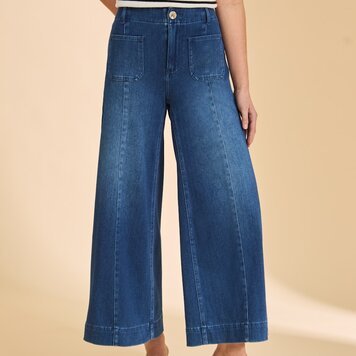 French Dressing Jeans FDJ Wide Crop jean 2915131