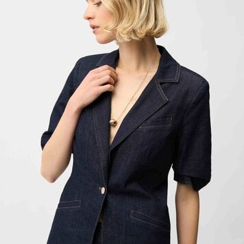 Joseph Ribkoff Joseph Ribkoff Denim Fitted Blazer 261968