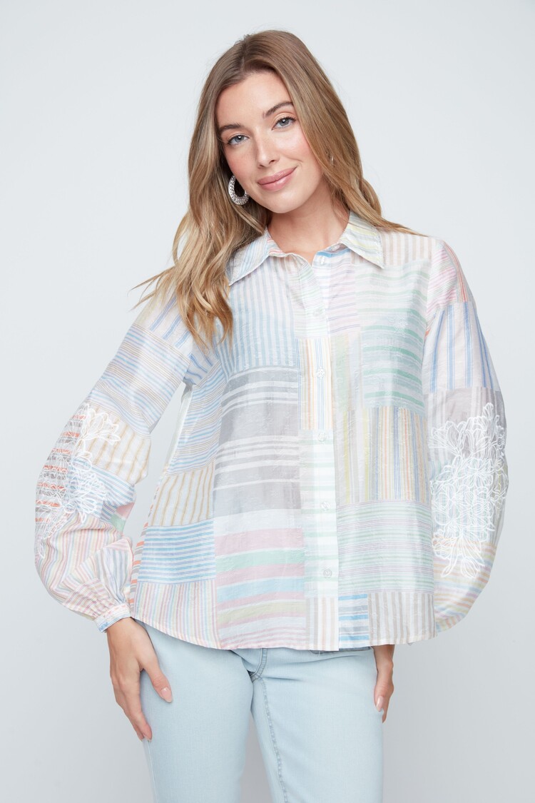 Renuar Renuar Woven Blouse R5249