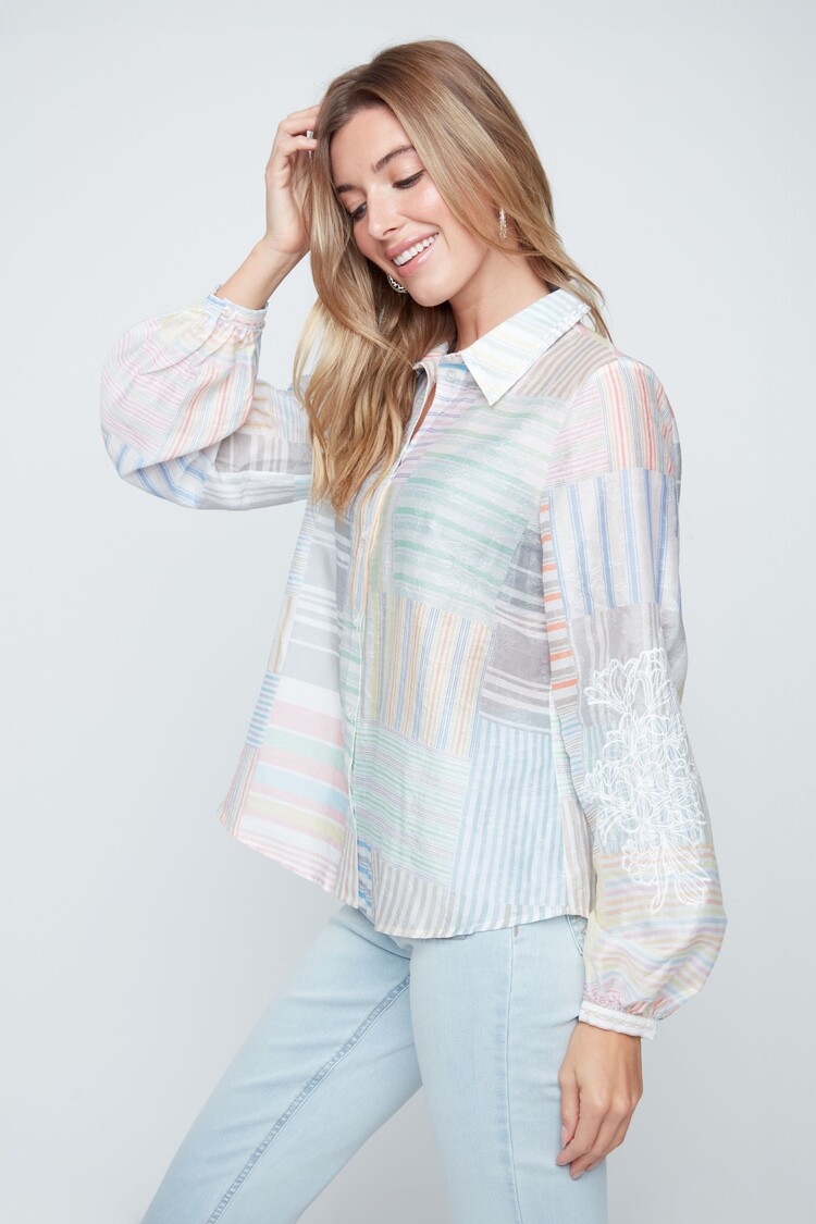 Renuar Renuar Woven Blouse R5249