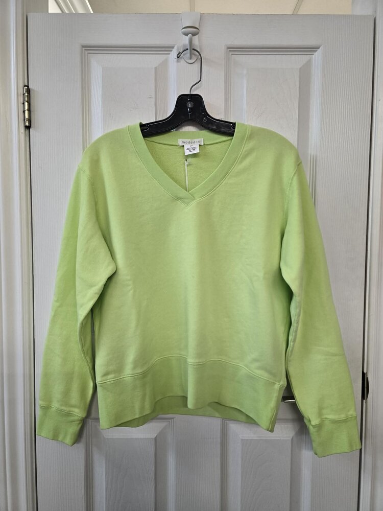 Mododoc Mododoc Deep V Neck Pullover 47F-11134