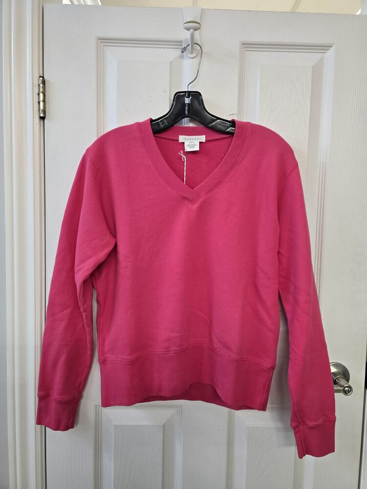 Mododoc Mododoc Deep V Neck Pullover 47F-11134