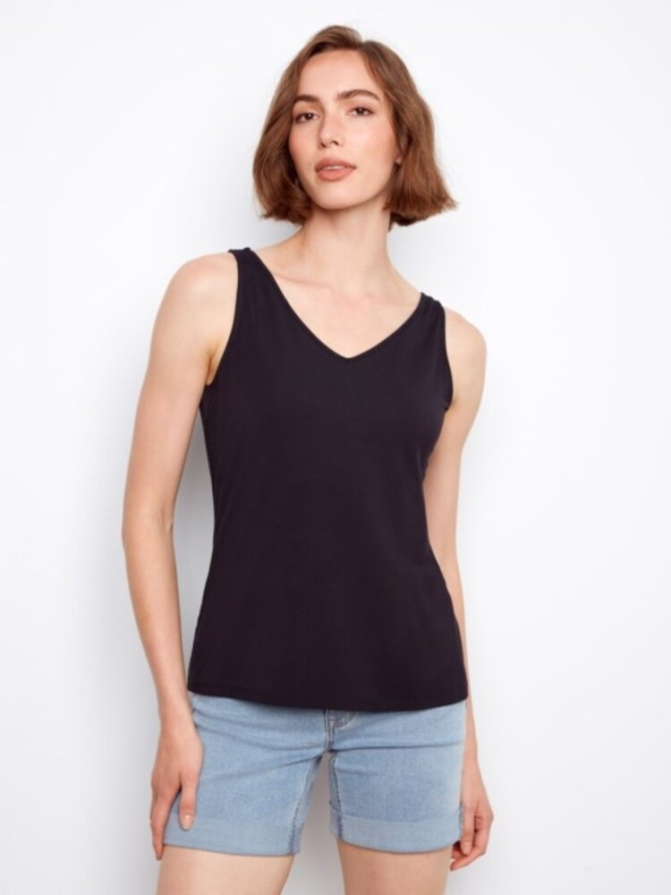 Charlie B Charlie B Wear 2-Way Bamboo Cami C1243WPK