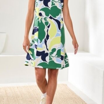 Tribal SLVLESS CREW NECK DRESS-3057O