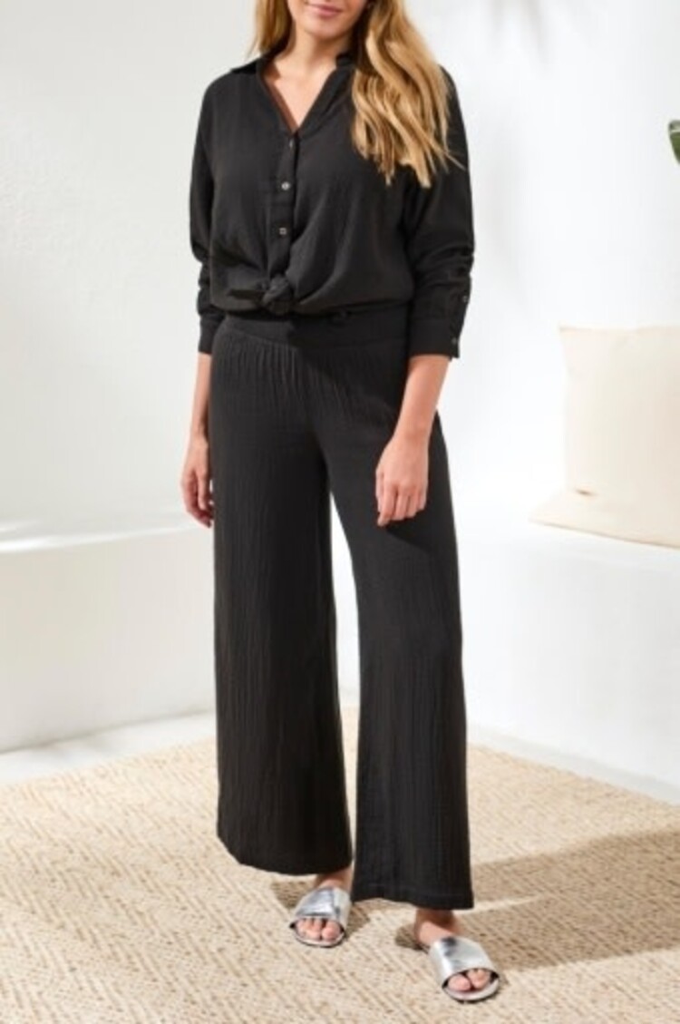 Tribal Tribal Flare Pant W/ Smocking Waist Band 6057O