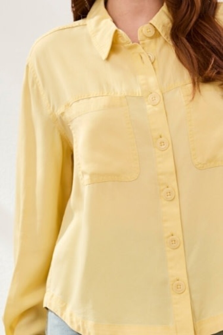 Tribal Tribal Flowy Overshirt 6067O