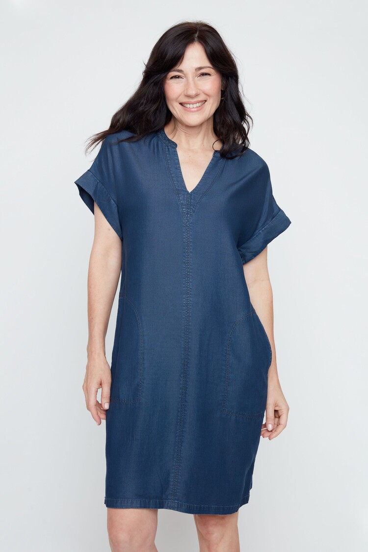 Renuar Renuar Denim Woven Dress R4362