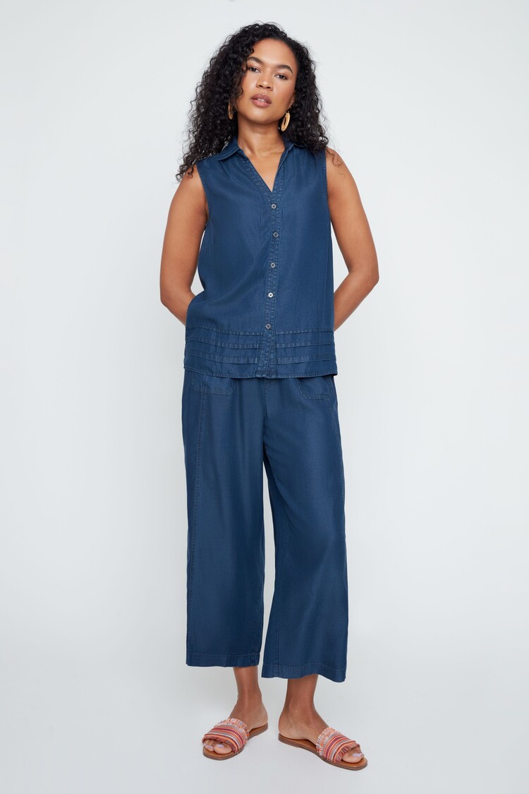 Renuar Renuar Woven Gaucho Pant