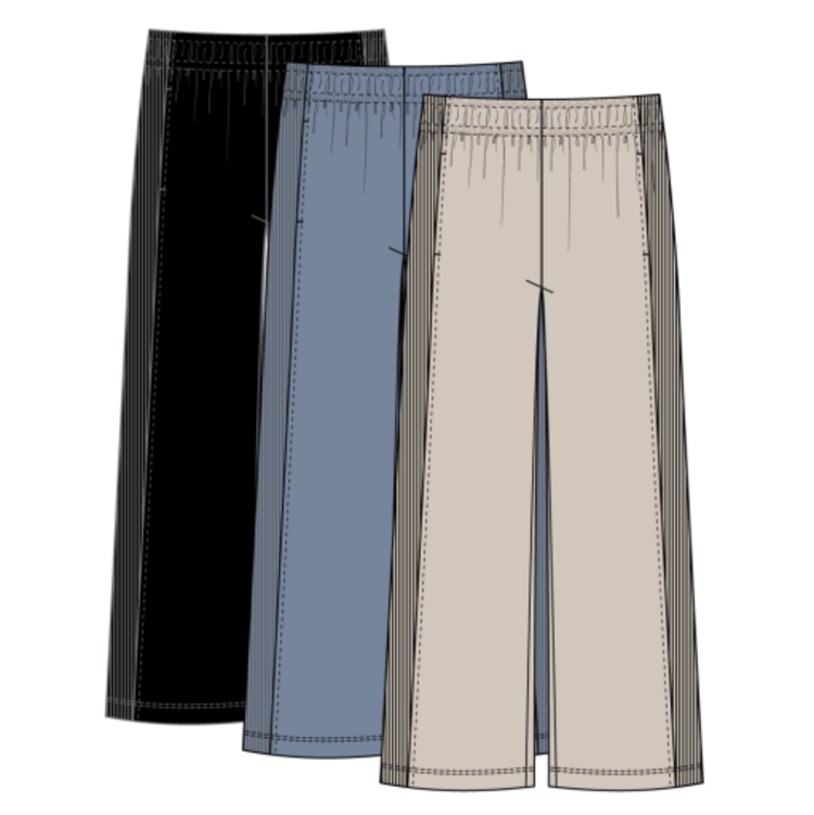 Tribal TECHNO LUX - PULL ON PANT W/COMBO-SANDDUNE