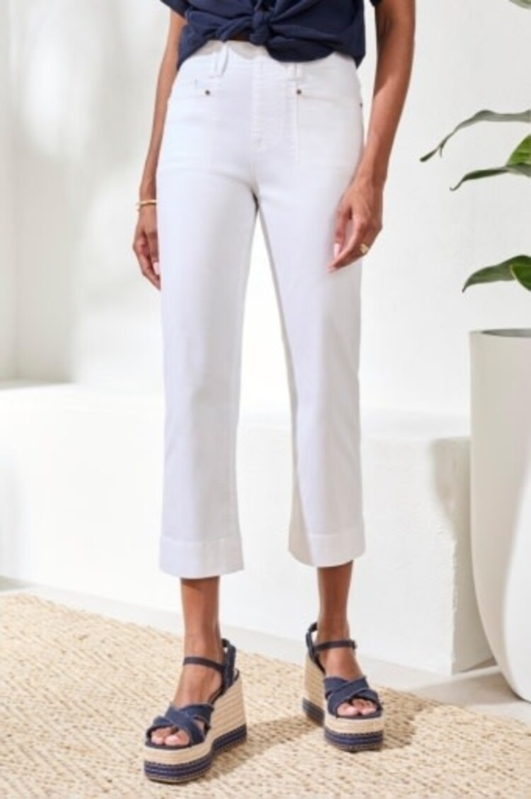 Tribal 5 PKT PULL ON KICK FLARE CAPRI-2441O