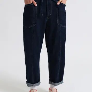 Daze Daze Denim Villa Drawstring Barrel Leg D00016040NG