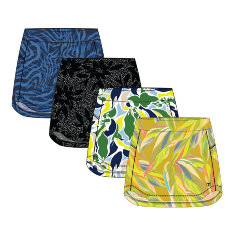 Tribal PULL ON SKORT W/ROUND HEM-3060O