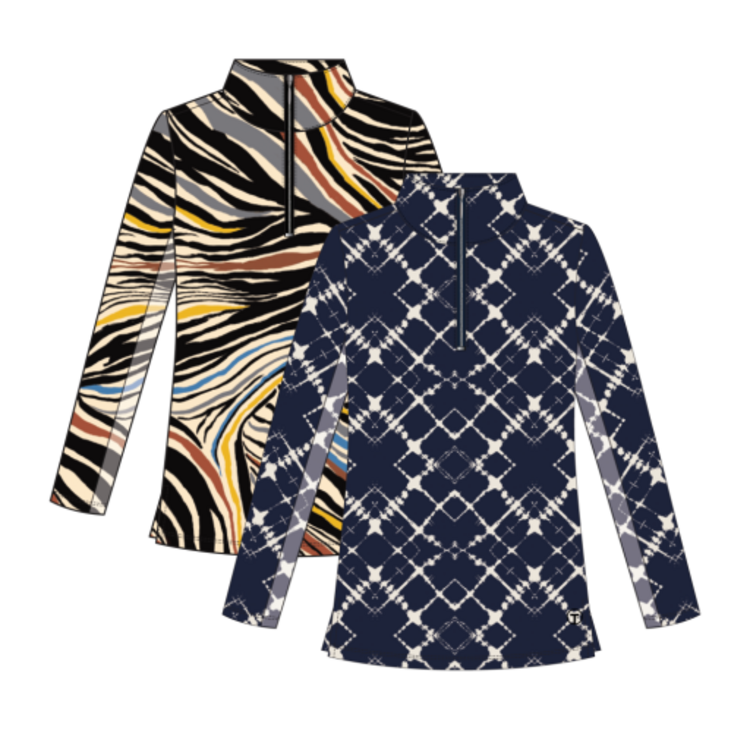 Tribal PERFORMANCE LONG SLEEVE TOP-1410O